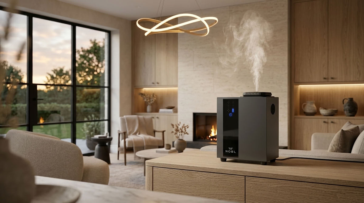 Luxury interior with a fragrance diffuser