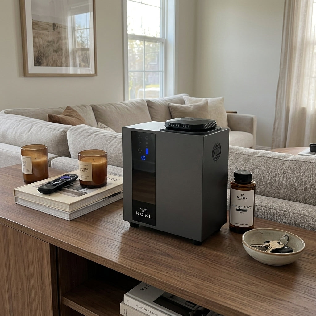 Grand 300™ fragrance diffuser in a refined interior